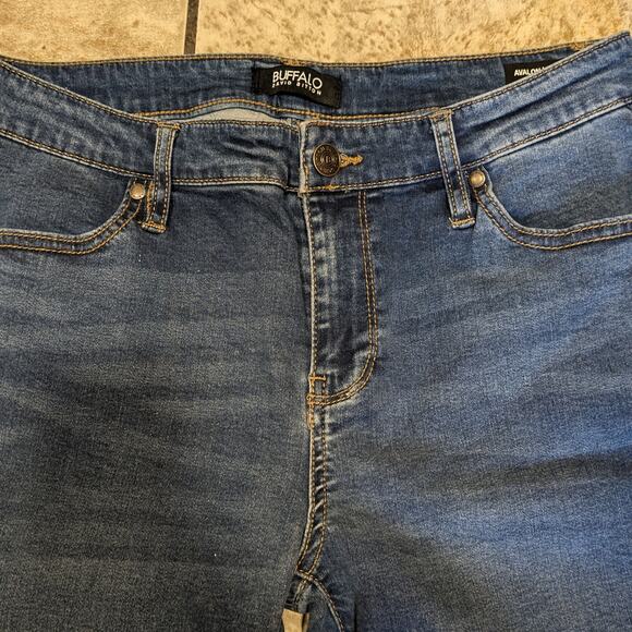 Buffalo David Bitton Women's 6/28 Jeans Blue Denim 28x26.5 Mid-Rise Soft Stretch - Picture 2 of 9